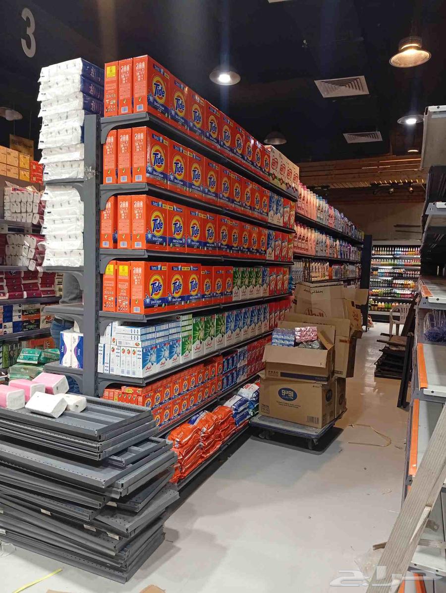 بيع وشراء جميع انواع الرفوف رفوف بقاله رفوف مستودع ثقيل وخف64421458729730112