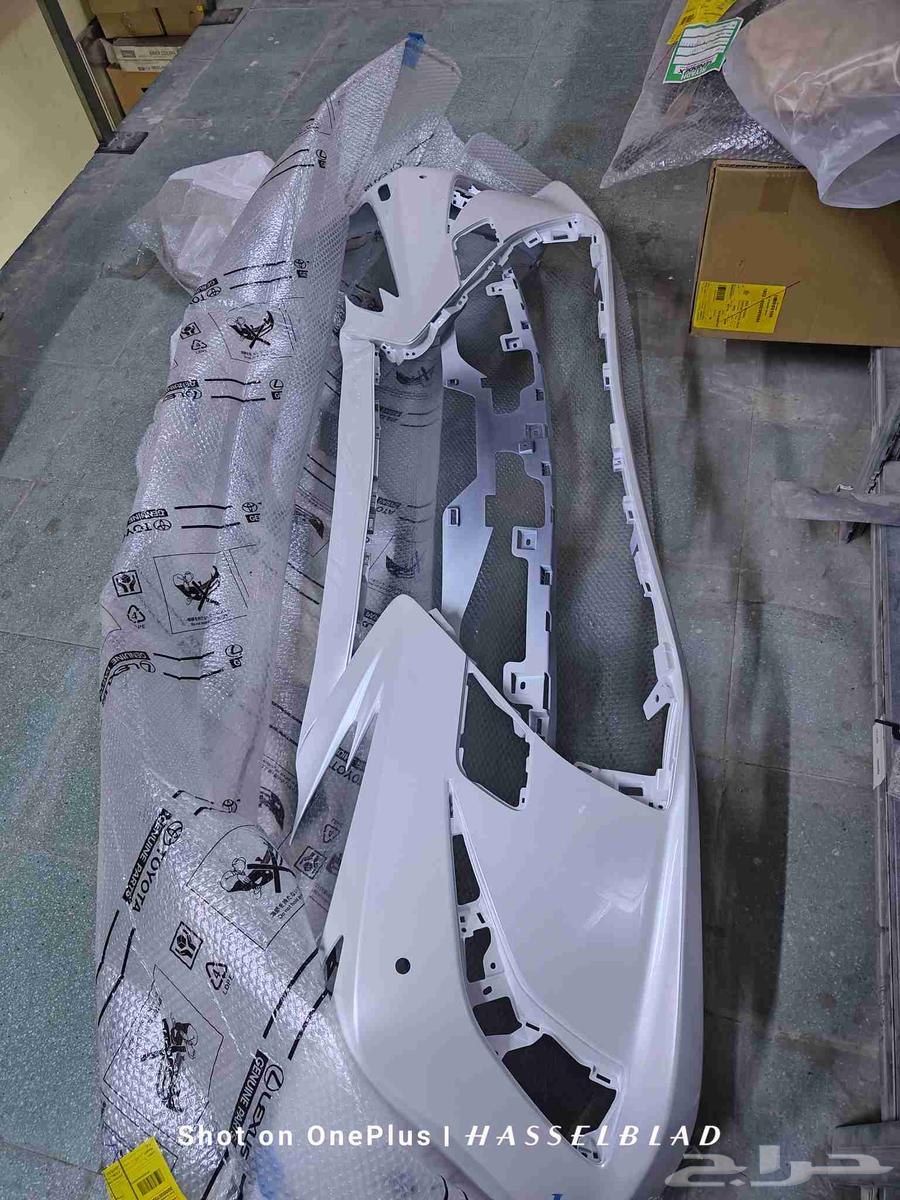 صدام لكزس جديد ES350 2018-2024 وكاله مرشوش ابيض64582895974401112