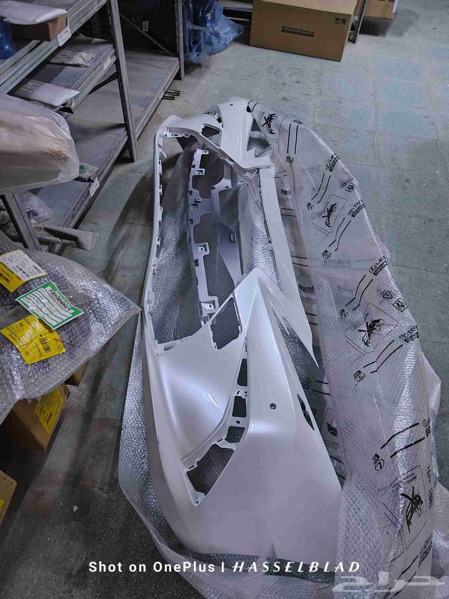 صدام لكزس جديد ES350 2018-2024 وكاله مرشوش ابيض64582895974401111