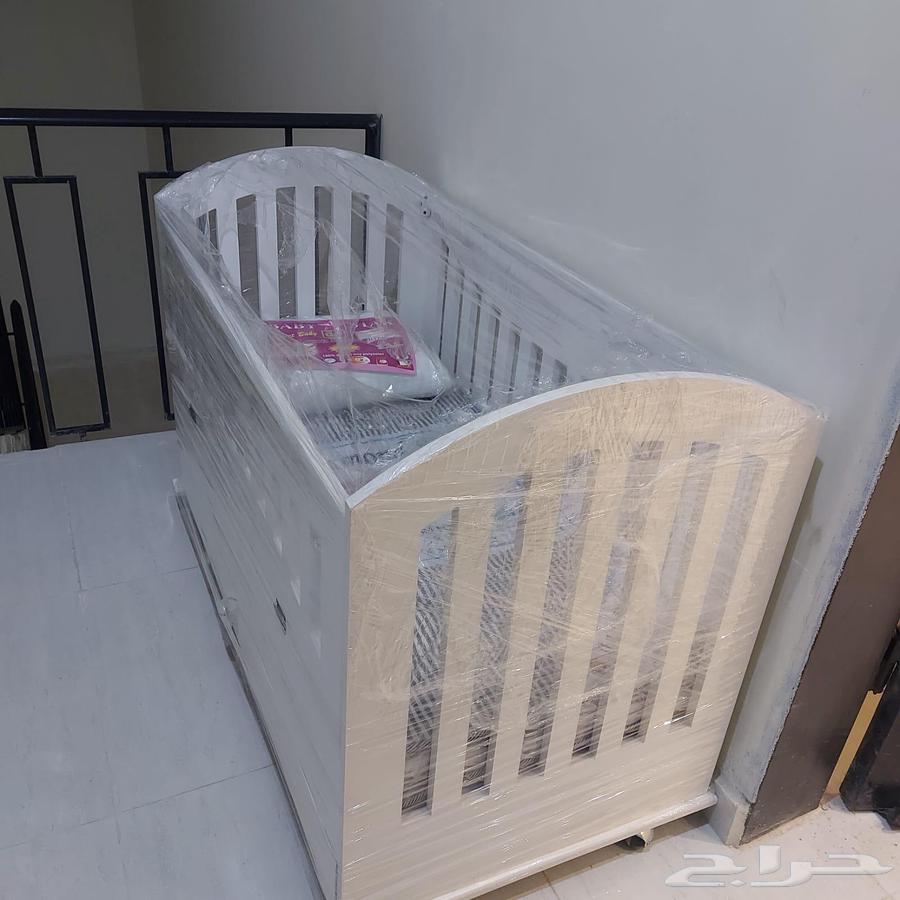 سرير أطفال خشب مواليد 60   12064421472102914112