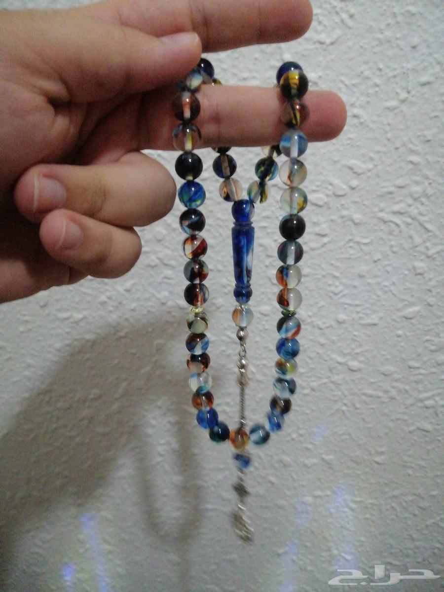 سبحة كهرمان ملونة فاخرة (جديدة).64423502491267111