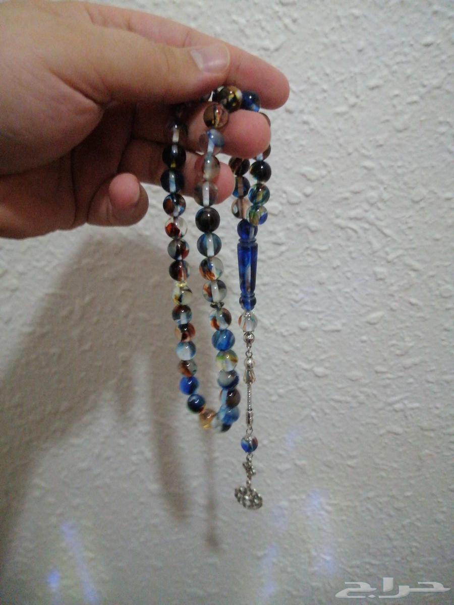 سبحة كهرمان ملونة فاخرة (جديدة).64423502491267110