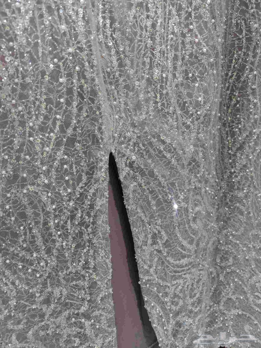 A new custom-made dress for 800 SAR, size 4XL, worn once64419797804929110