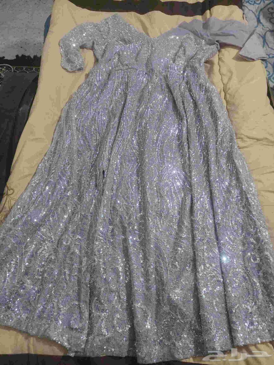 A new custom-made dress for 800 SAR, size 4XL, worn once64419797804929112