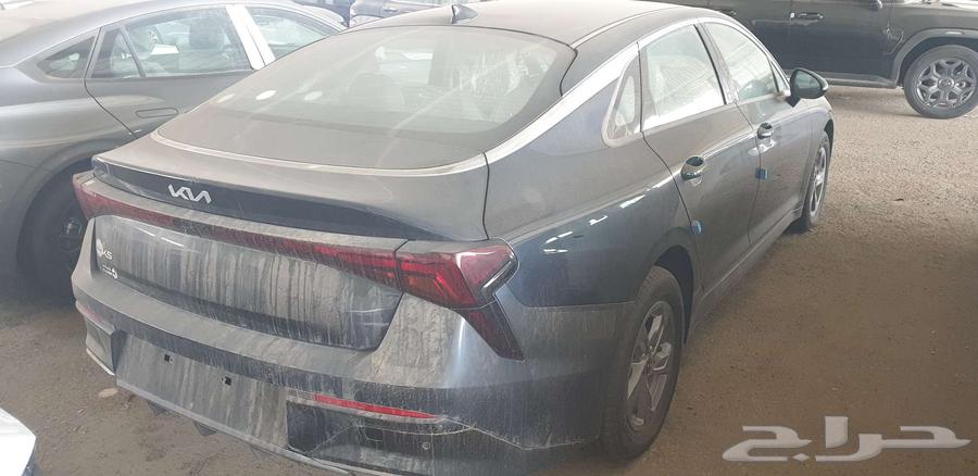 Kia K5 2024 model, blue color, standard, key start. Al-Jaber64581676544641112