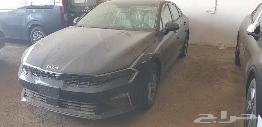 Kia K5 2024 model, blue color, standard, key start. Al-Jaber64581676544641110