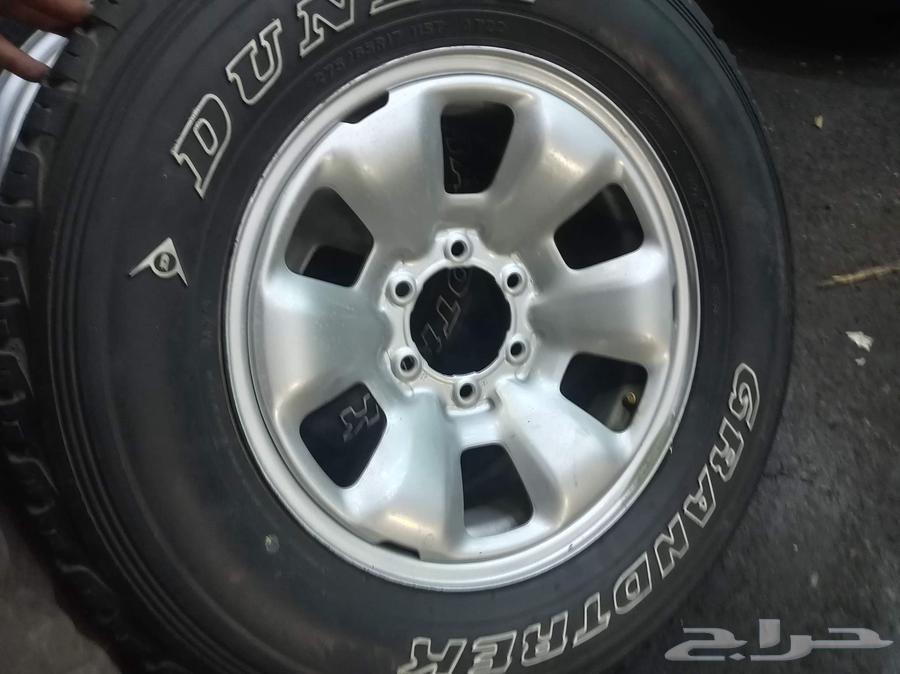 جنوط برادو ديزل حديد سته مسمار اصلي كفرات دلوب يابني مقاس 1764579828434049113