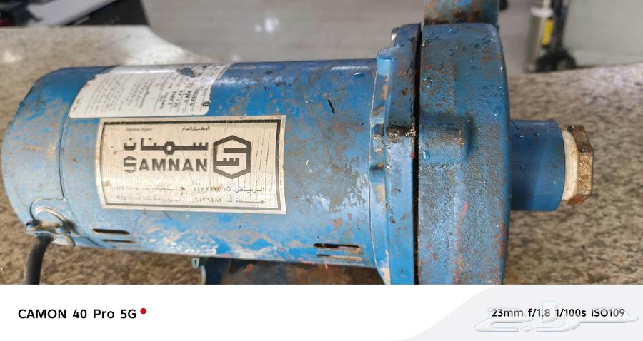 دينامو متور مياء 1طن ممتاز جدا جدا جدا من شركه سنمان64420675004419112