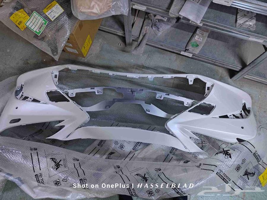 صدام لكزس جديد ES350 2018-2024 وكاله مرشوش ابيض64582895974401110