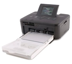 طابعة صور فوتوغرافية كانون شبه جديدة ممتازة جدا بقراطيسها64422014738434111