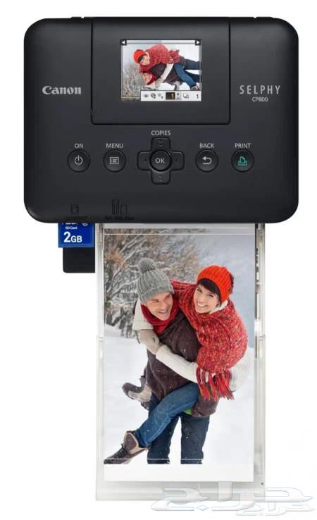 طابعة صور فوتوغرافية كانون شبه جديدة ممتازة جدا بقراطيسها64422014738434112