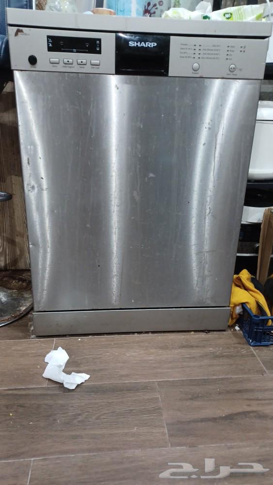 بيع غسالة صحون شارب وغسالة ملابس توشيبا64423998106499111