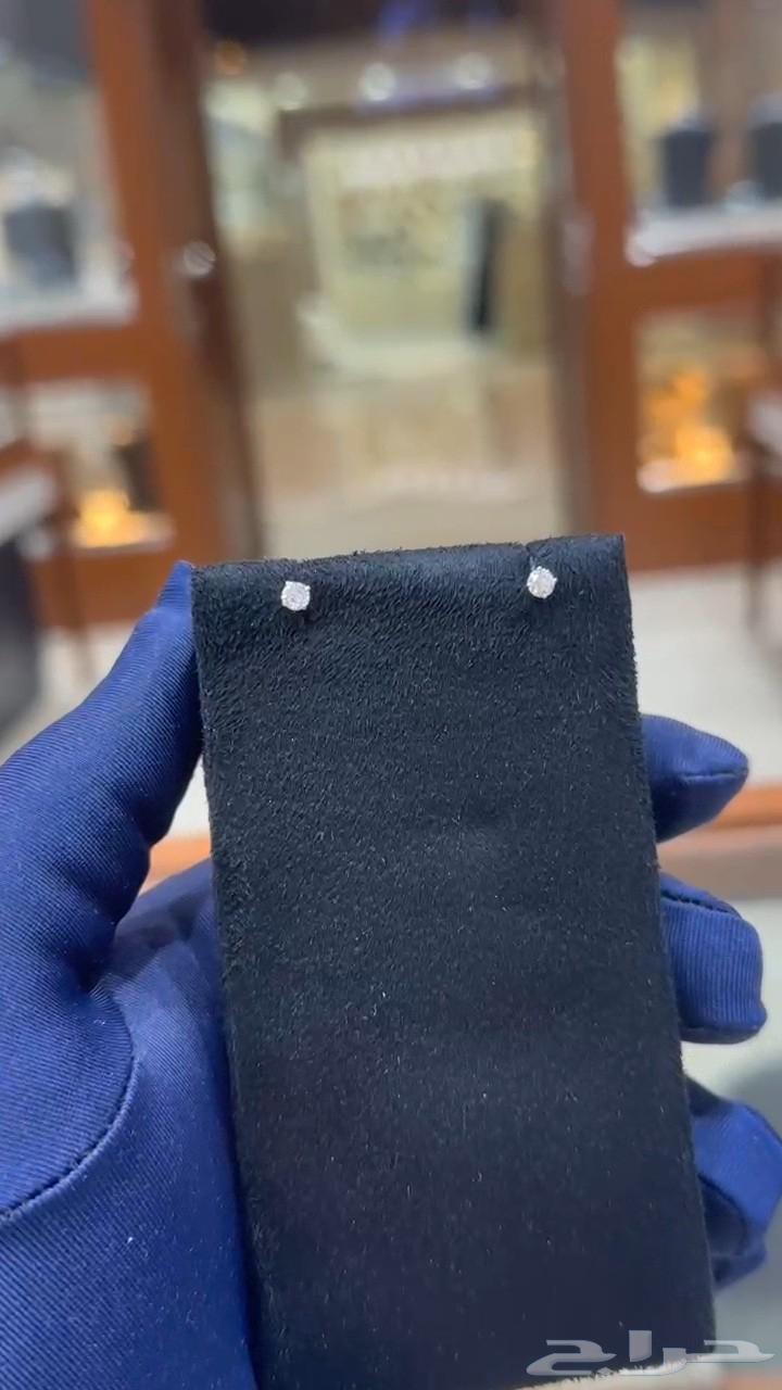 حلق الماس ( زراعي ) سولتير النقاء عالي Vs بسعر مخفض 85064425232809346110