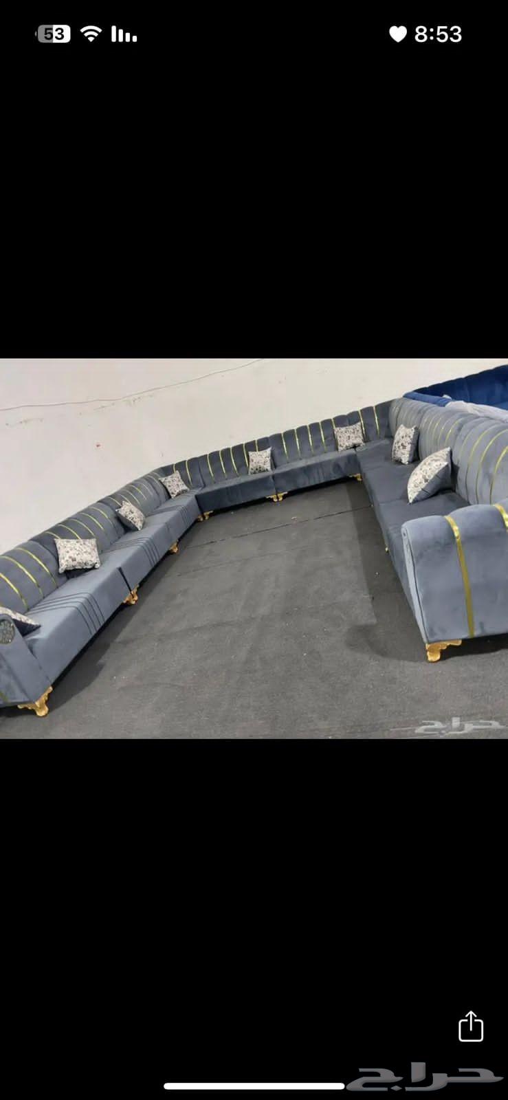 كنب جديد جاهز بسعر المصنع مع التوصيل64419225091458112