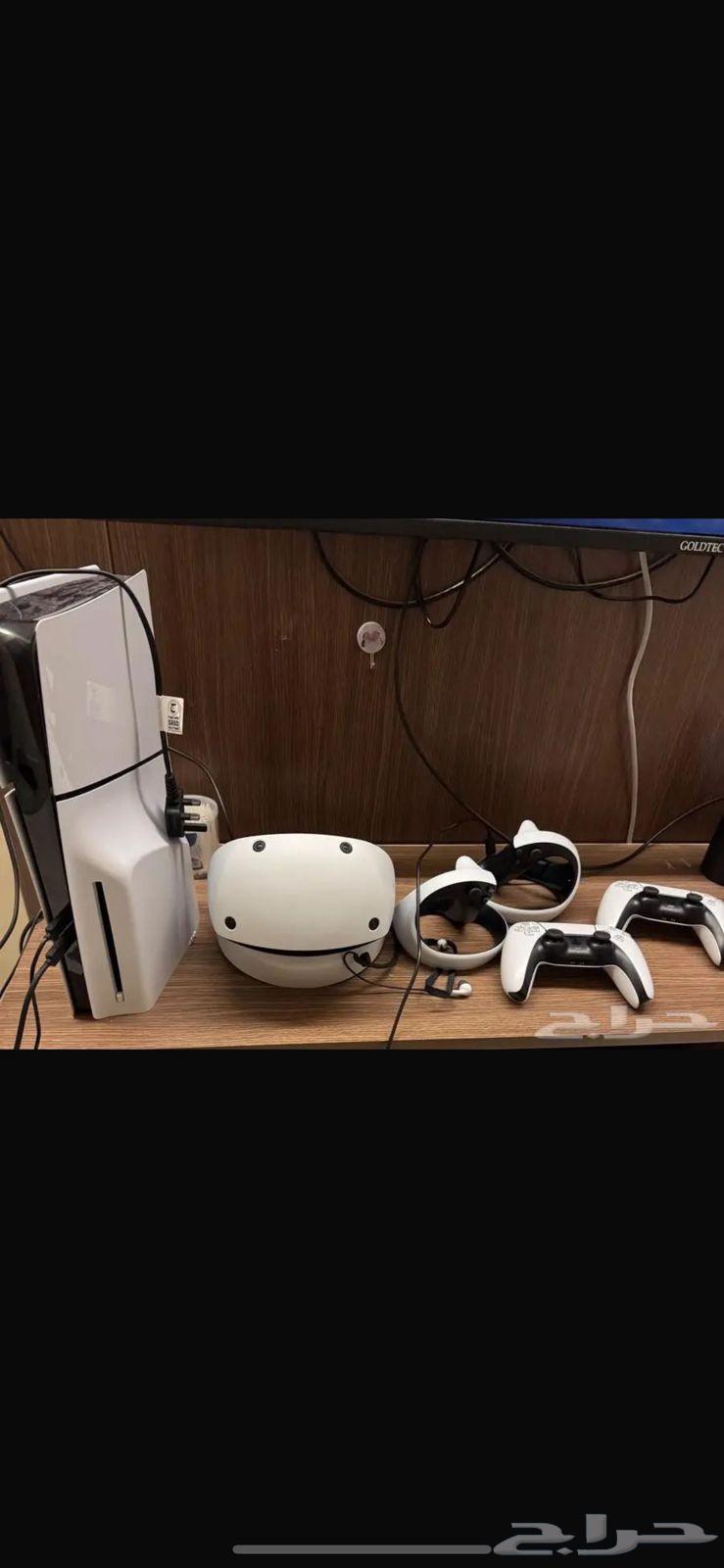 بلاي ستيشن 5 ونظارة VR كاملة64422421441283110