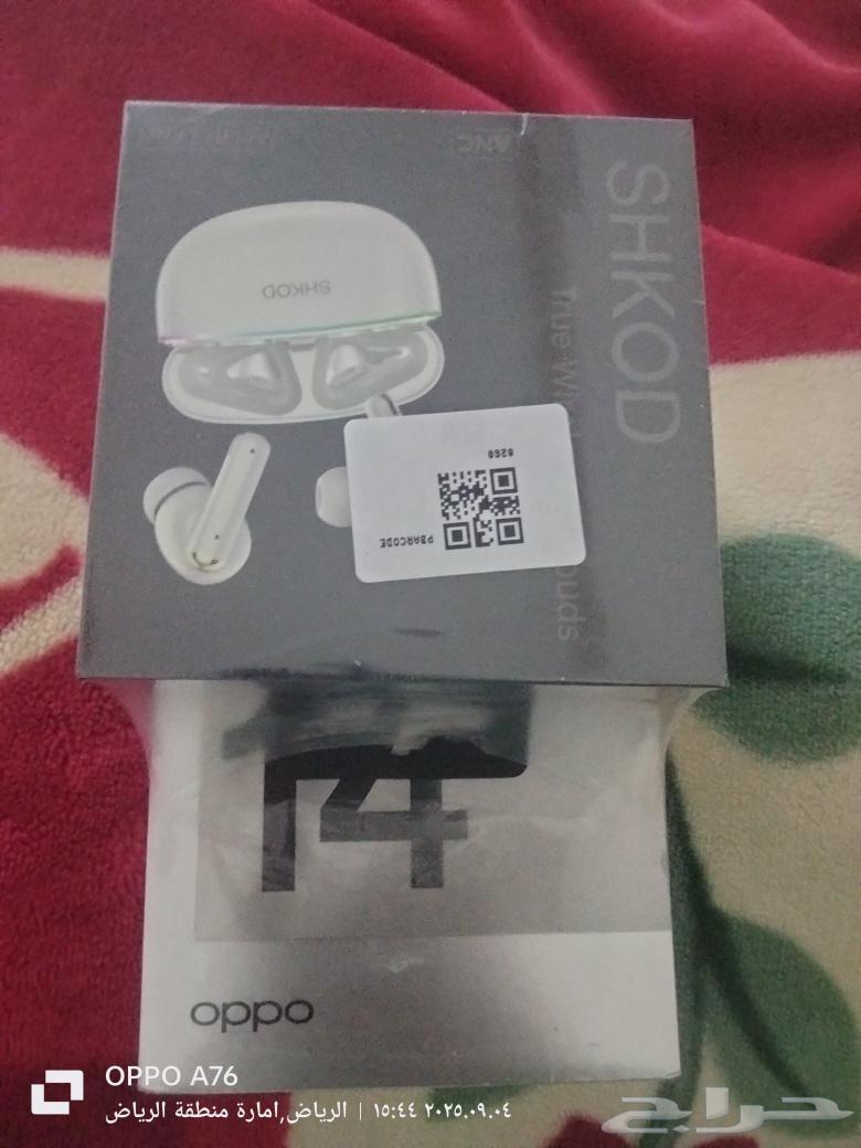 جوال اوبو رينو 14Fجديد متفتحش من الكرتونه سعر نهائي 1400رمات64423022444290110