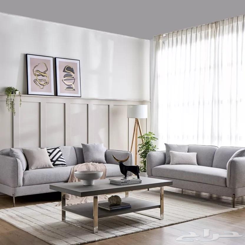 3 modern sofas for free display right now at 3,389 new riyals from Home Center64422123729411110