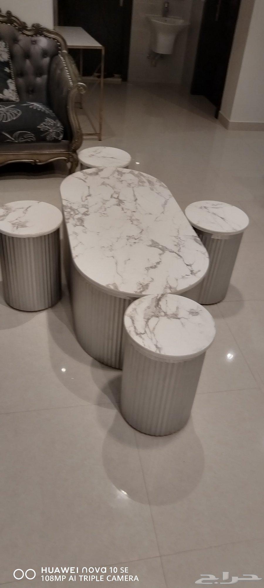 كنب 7 اشخاص استعمال بسيط مع الطاولات64423229692674110