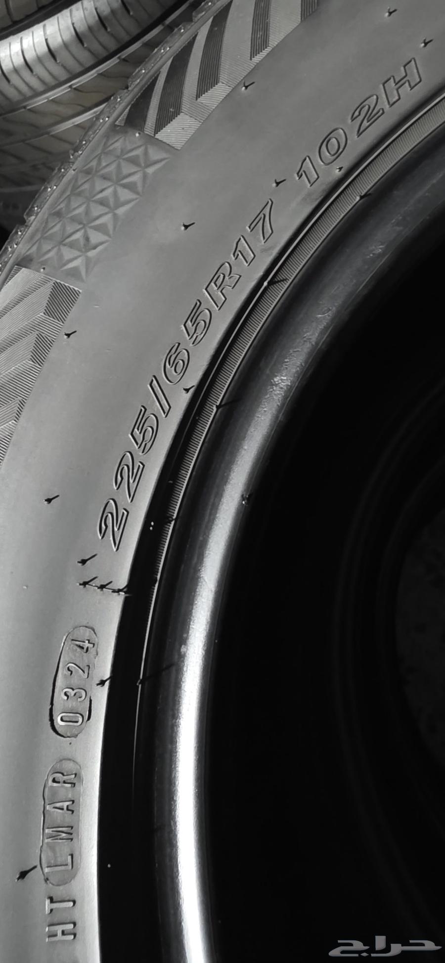 4 كفرات نيكسن كوري 225 65 17 تاريخ 202464581237674754113