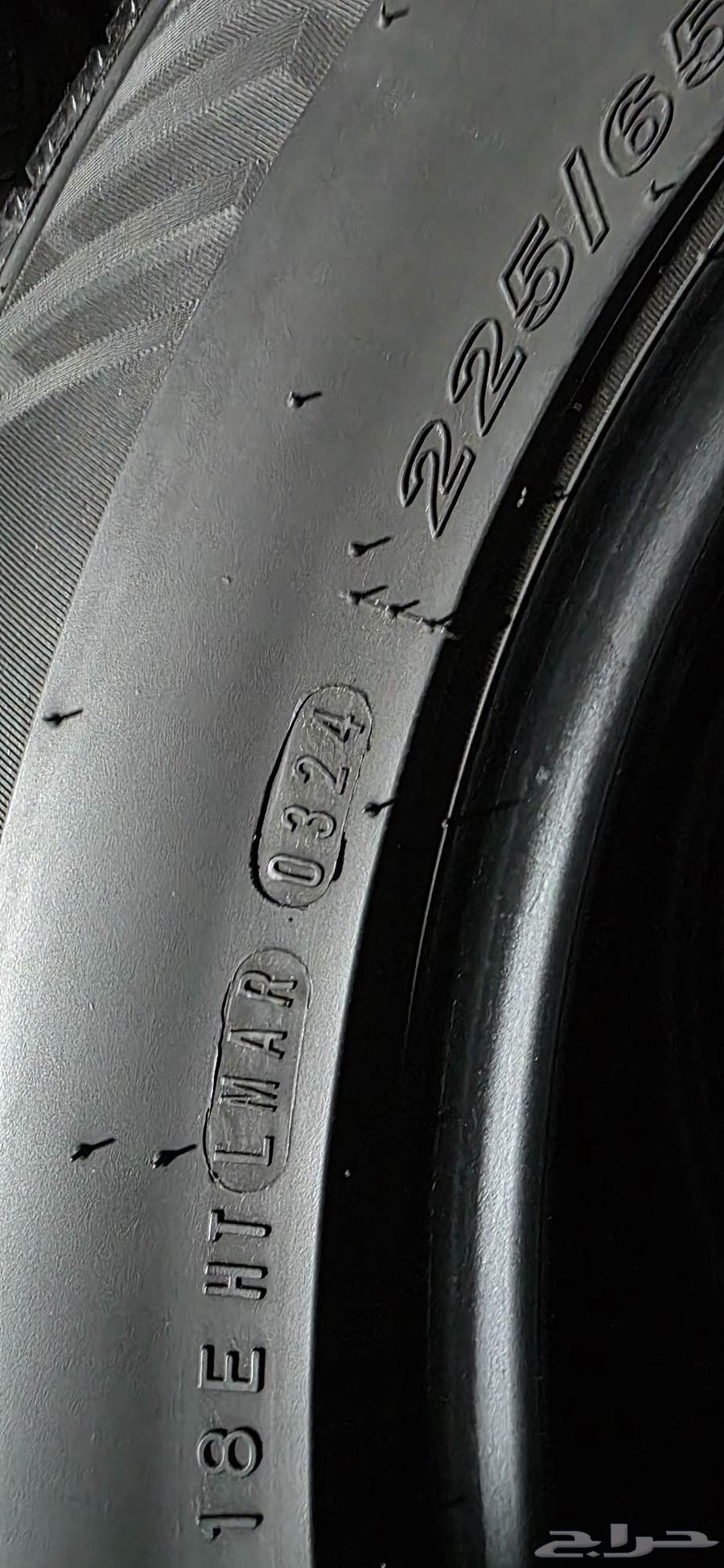 4 كفرات نيكسن كوري 225 65 17 تاريخ 202464581237674754112