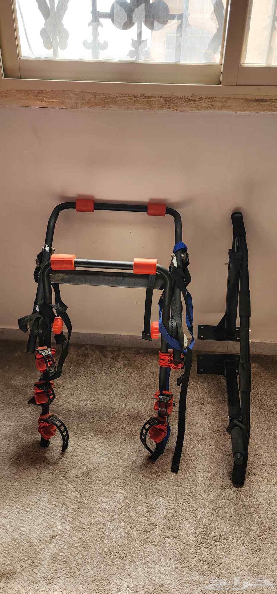 New bike holder, used twice, purchased Sakko treadmill64424882670209111