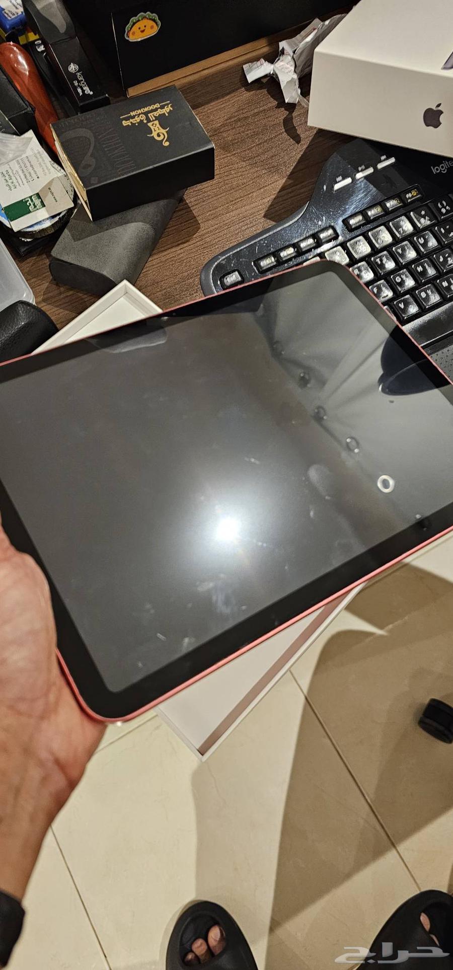 آيباد 10.9 وردي شبه جديد وفر مع بداية الدراسة64422740216450113