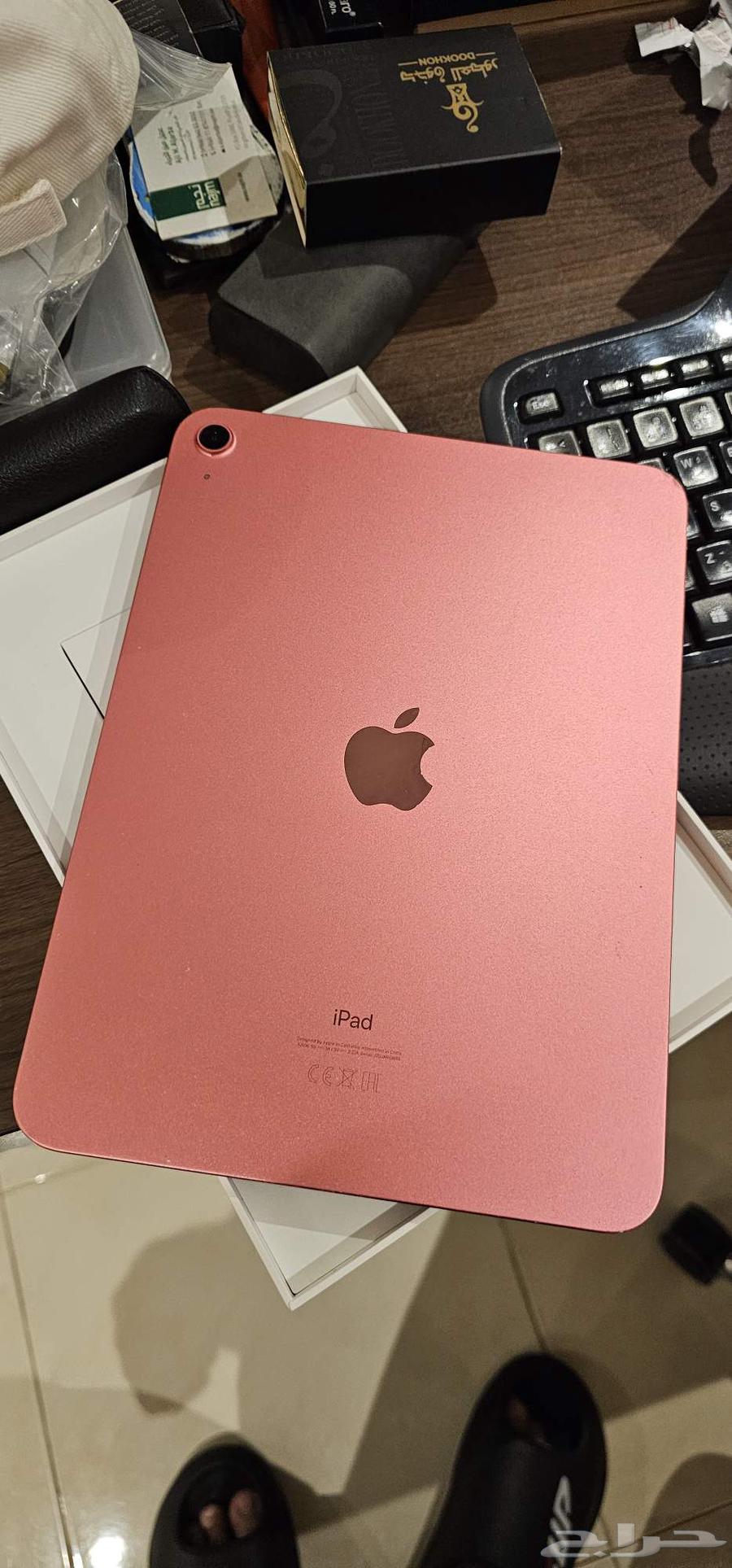 آيباد 10.9 وردي شبه جديد وفر مع بداية الدراسة64422740216450114