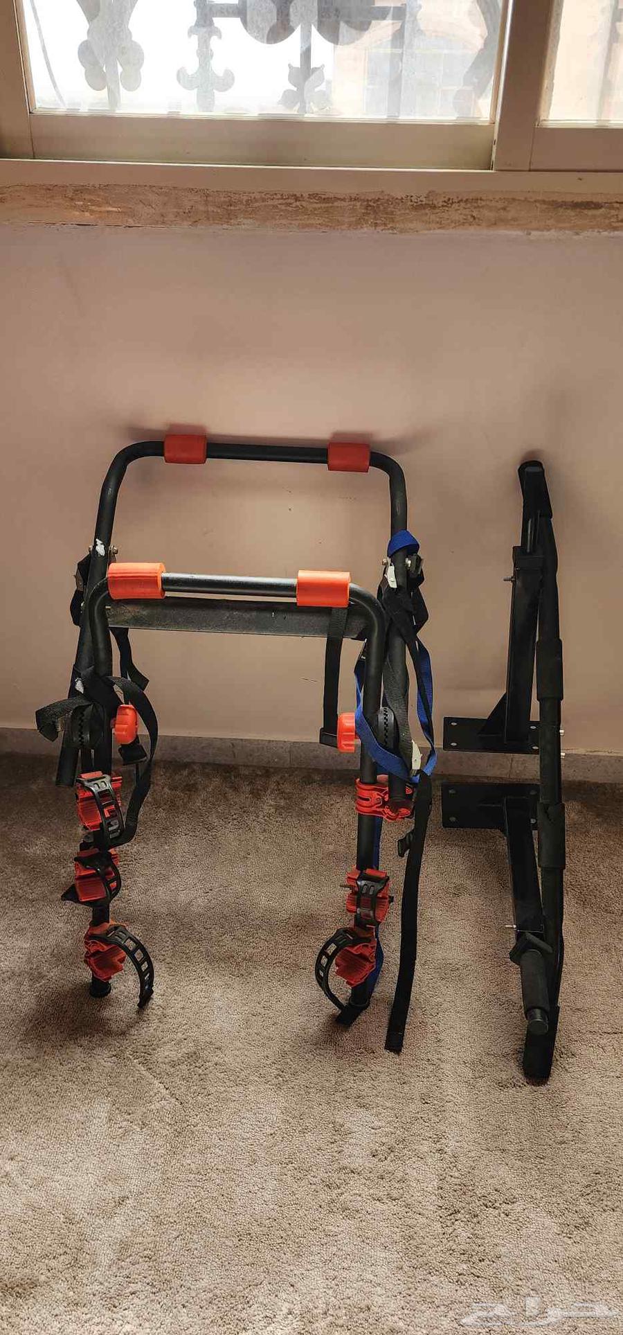 New bike holder, used twice, purchased Sakko treadmill64424882670209110