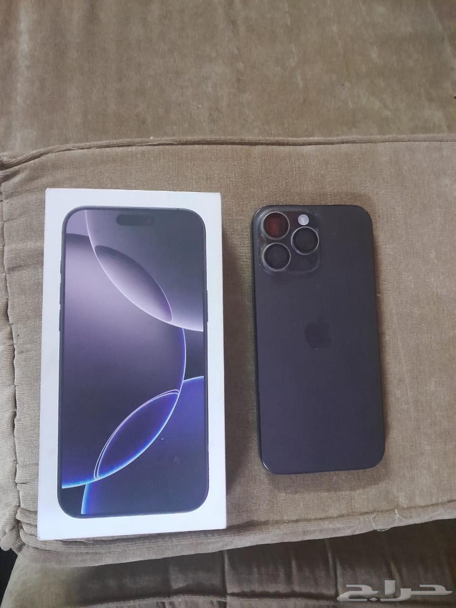 جوال آيفون 16 برو ماكس شبه جديد للبيع64423022320257111