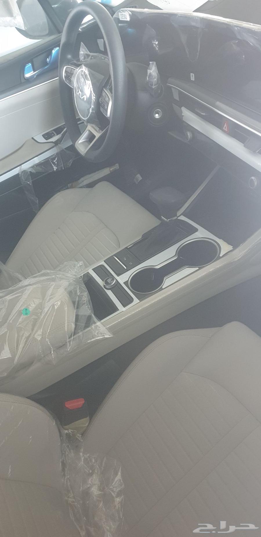 Kia K5 2024 model, blue color, standard, key start. Al-Jaber64581676544641113