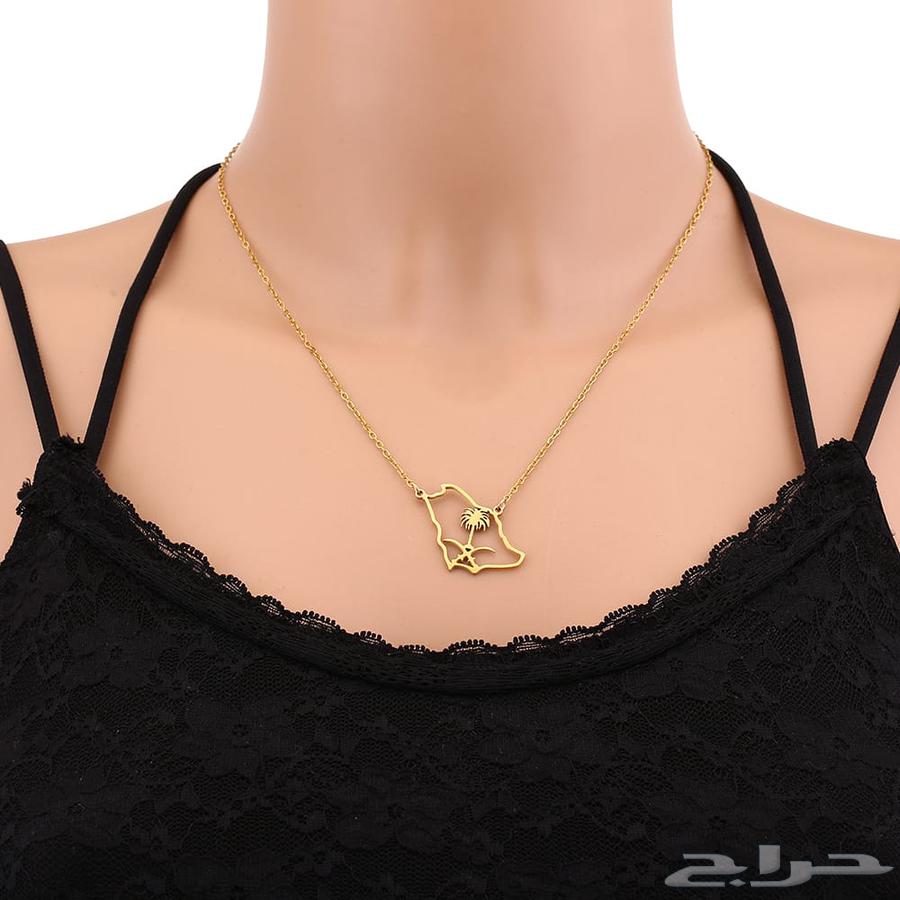 عروض اليوم الوطني95 سلسال نسائي.   سلسال خريطة ال64426537301891111