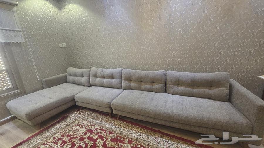 L-shaped sofa from Abiat with two free tables64429384304514110