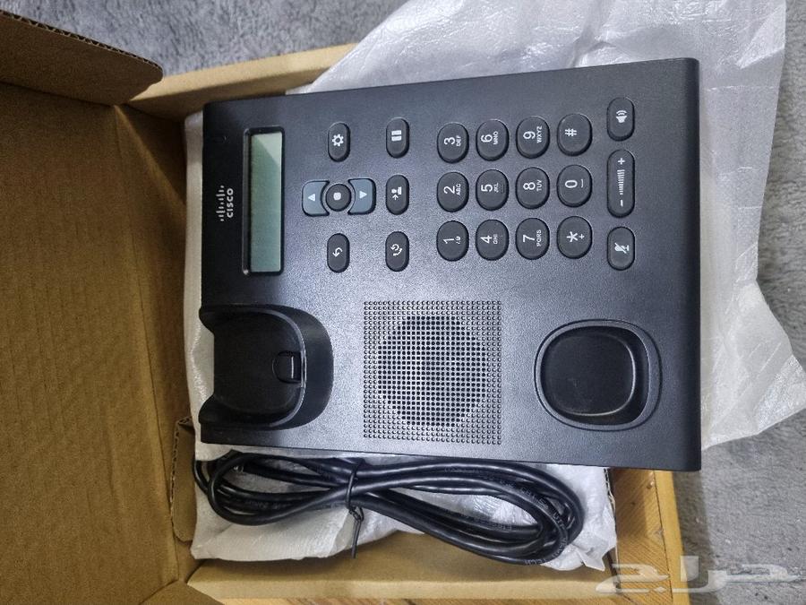 تلفون Cisco جديد بالكرتون64433053407234110