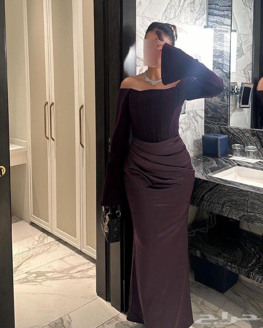 فستان ناعم قصة اوف شولدر64433390734977113