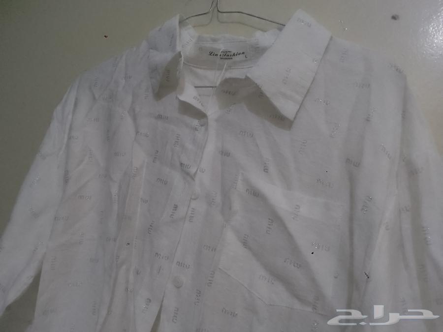 بلوزة (قميص) بيضاء جديدة64430913864066111