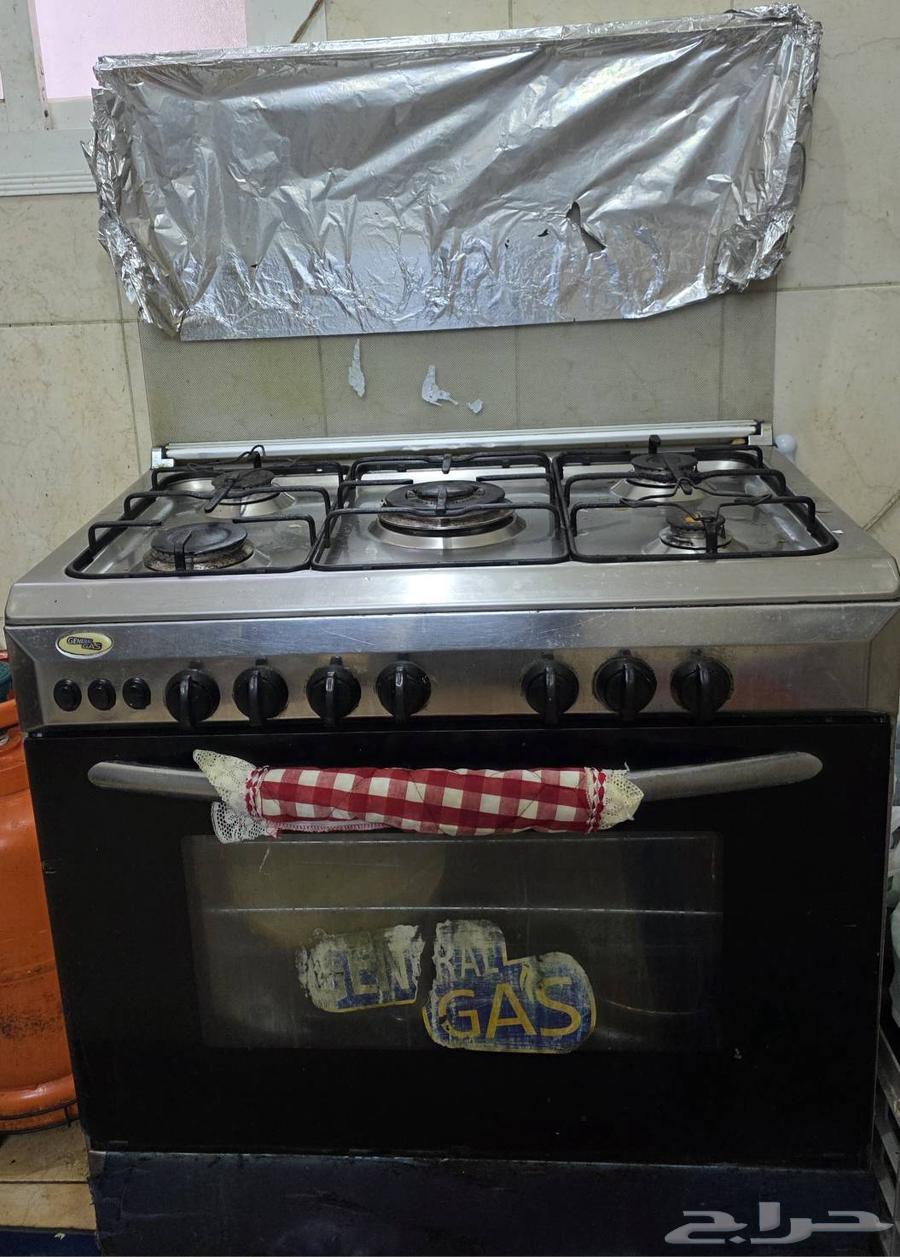 للبيع بشكل عاجل بوتاجاز 5 عيون مع فرن64428765664513110