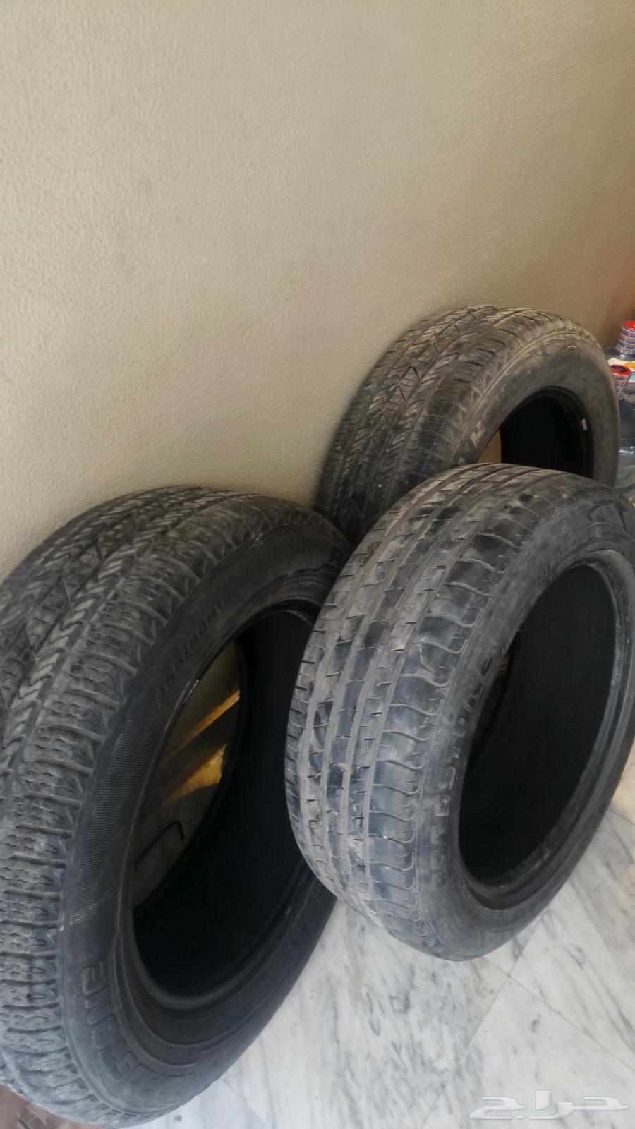 كفرات سيارة مستعمله للبيع64588582210306110