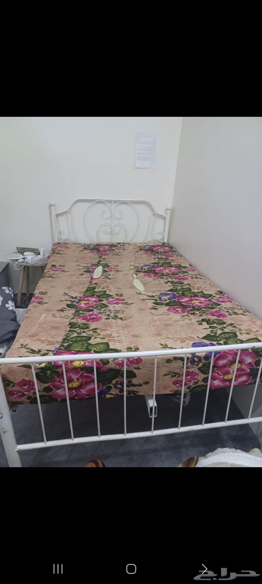 سرير اطفال ايكيا جديد استعمال نظيف وواحد سرير نفر ونص64432904002561112