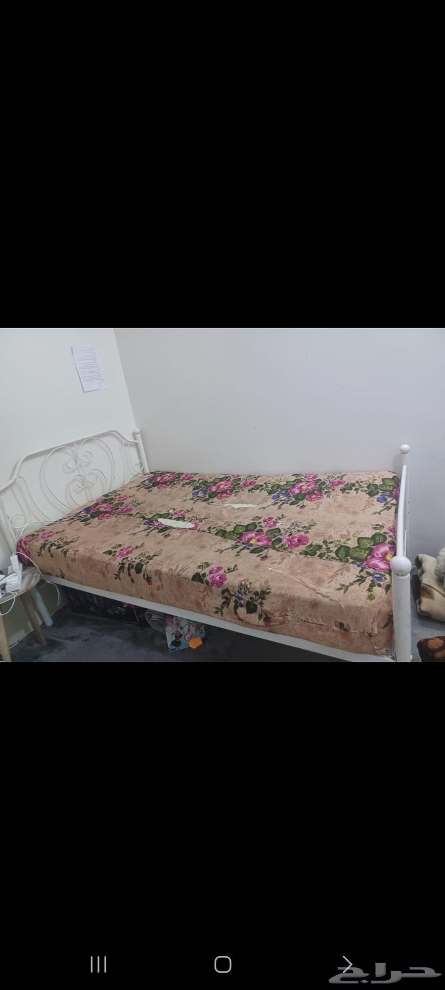 سرير اطفال ايكيا جديد استعمال نظيف وواحد سرير نفر ونص64432904002561111