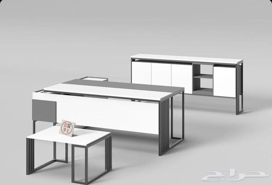 طقم مكتب مدير حديث وطاولات موظفين64430327291138110