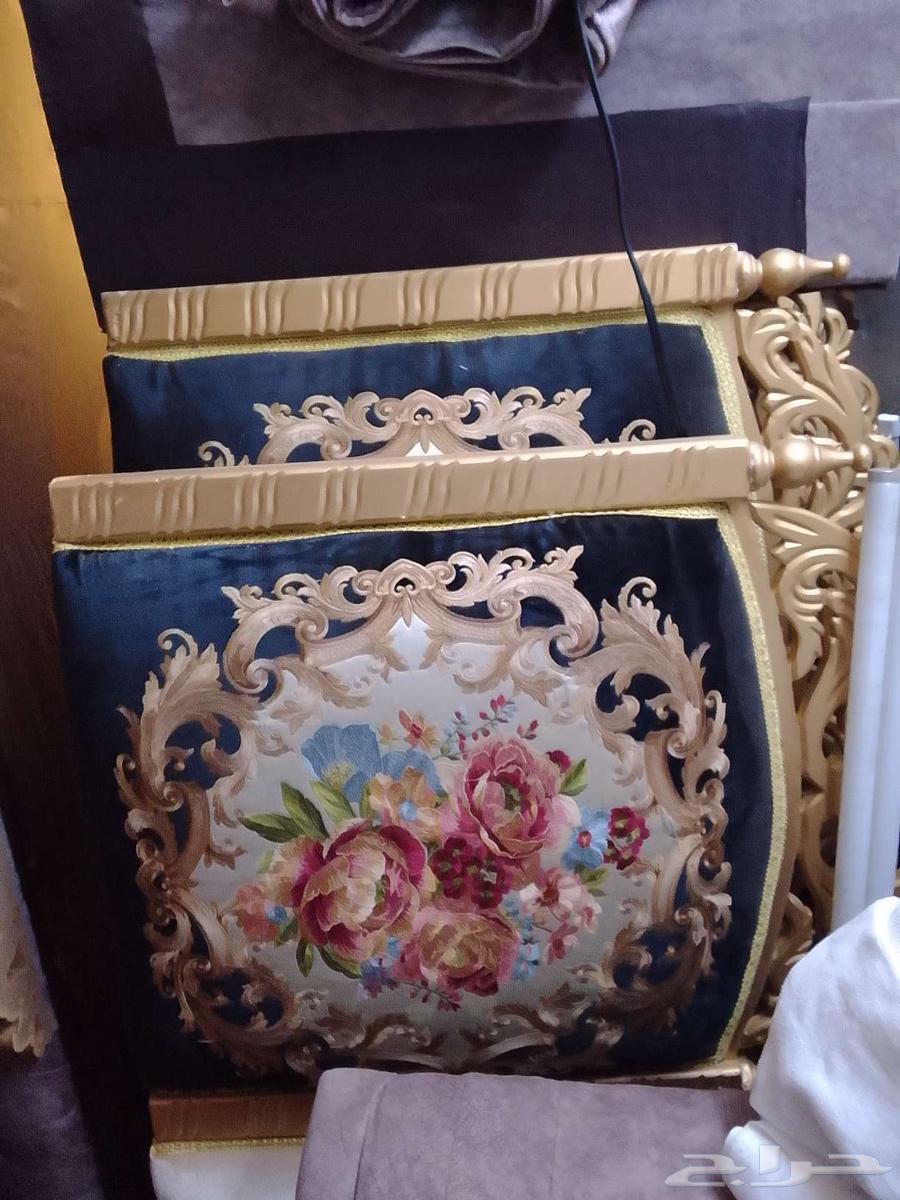 اساس للبيع غرفة نوم 150 سريرين خشب بني 140 دولاب تلفز64426671826690114