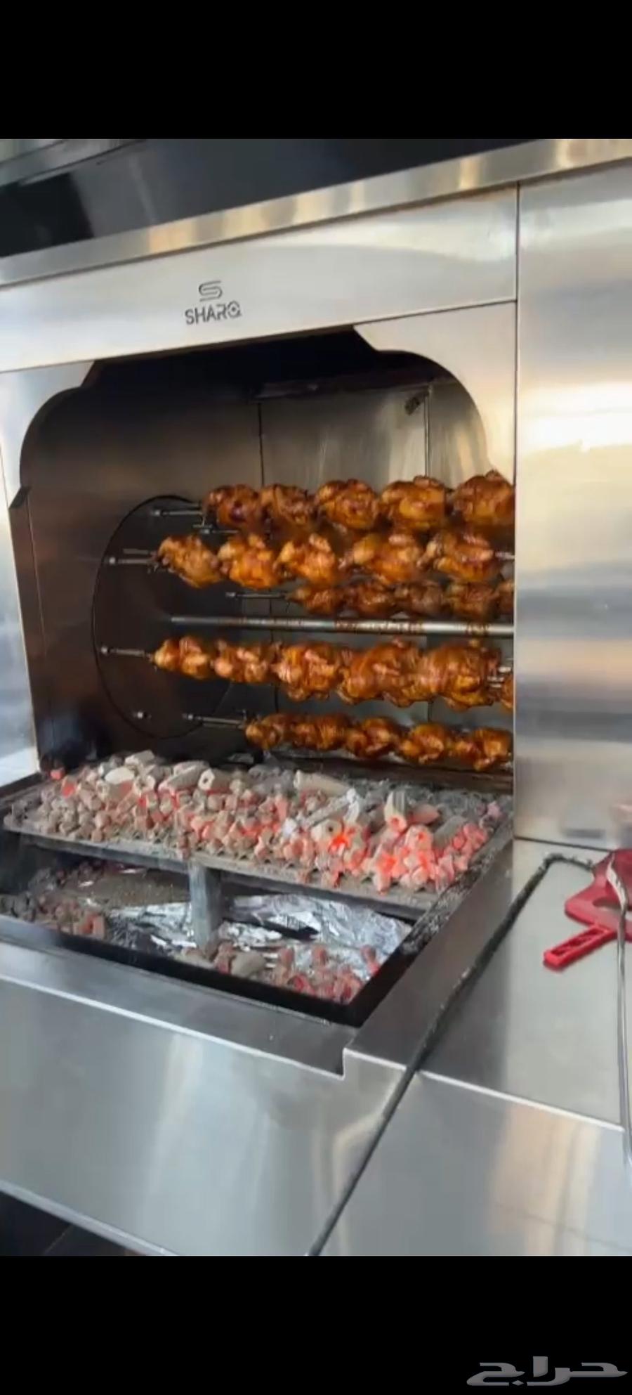 Charcoal chicken grill machine for sale due to lack of sufficient space, in excellent condition64430043964803110