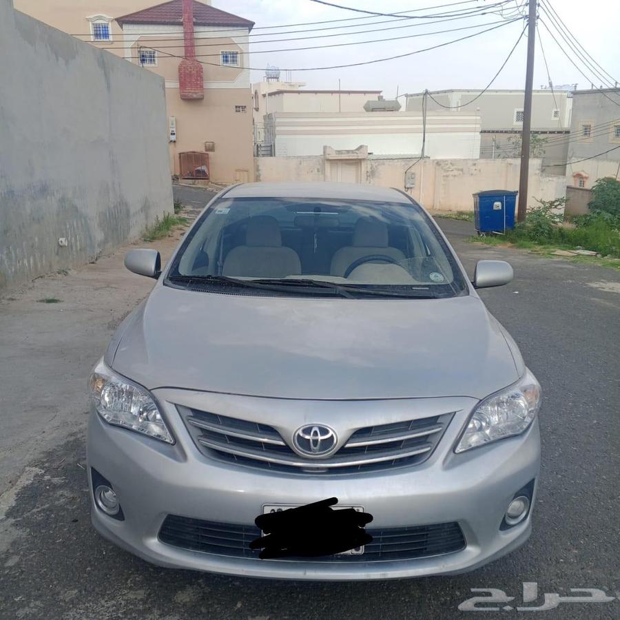 كورولا 2012 موظب قير ومكينه مغيره والباقي سليم64590494126339113