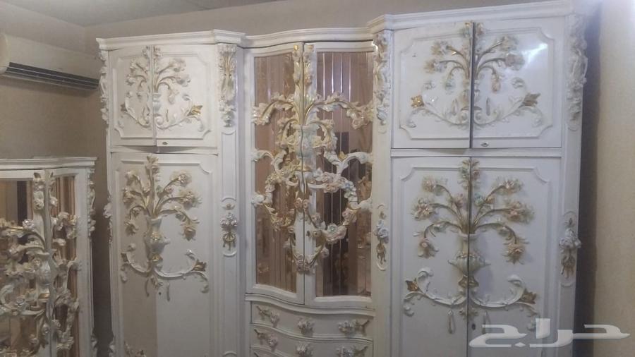 اساس للبيع غرفة نوم 150 سريرين خشب بني 140 دولاب تلفز64426671826690113