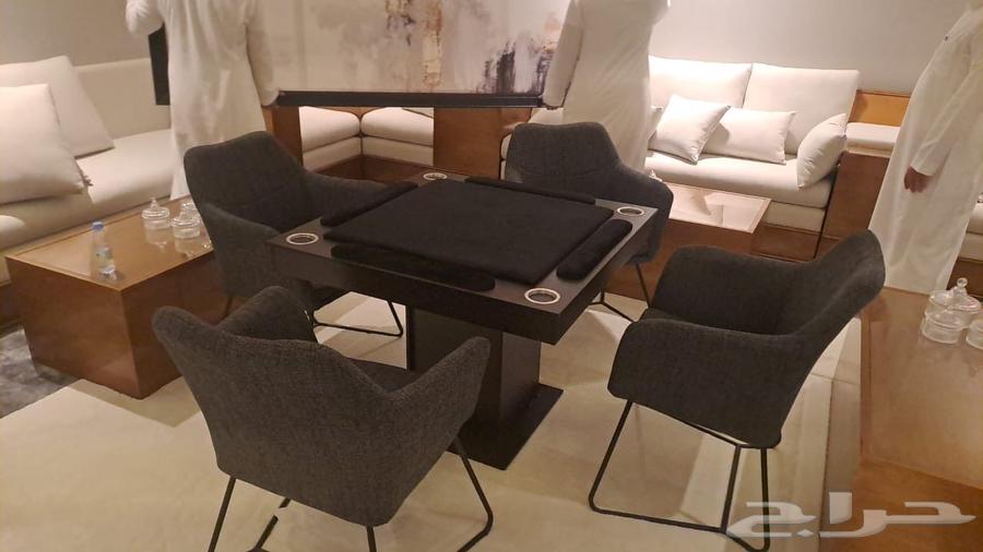 Royal Backgammon Table with Chairs, Instant Delivery in Riyadh64432291619330112