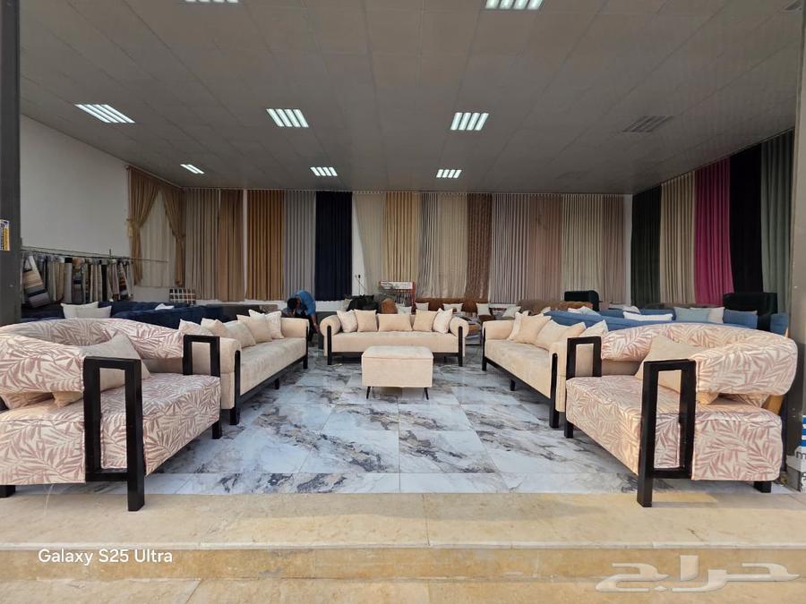 عروض اليوم الوطني كنب خمس قطع ثلاث كبير واثنين مفرد جاهز64430299820035113