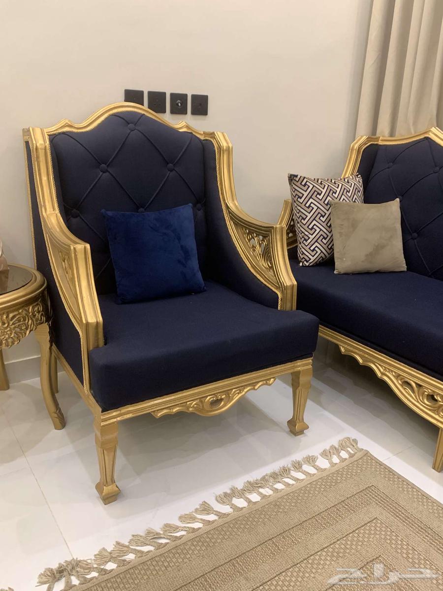 كنب مصري شبه جديد استخدام خفيف مع الطاولات والسجاد64430232189570113