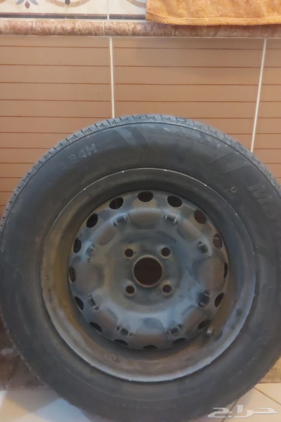 New 14-inch rims with 3 new tires, size 14, never used64428711699201114
