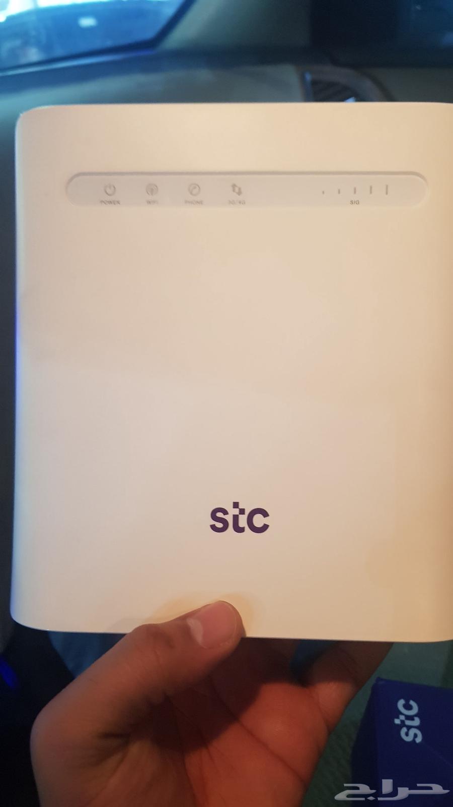 راوتر stc جديد بالكرتون لم يستخدم للبيع64431142691203110