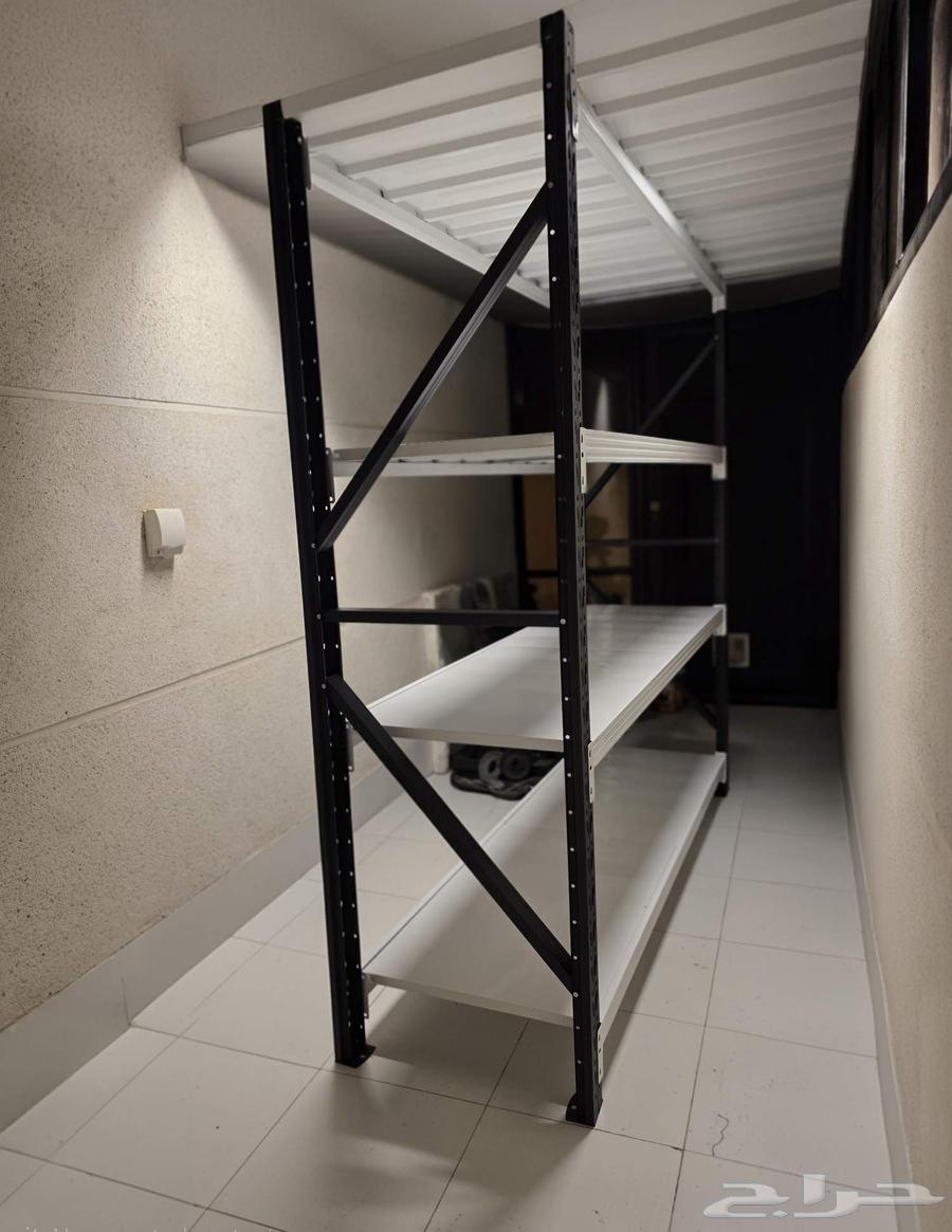 ارفف عالي الجودة 5 ادوار (اللون ابيض واسود)64428430153731110